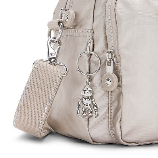 Kipling Cool Defea Metallic Omuz Çantası Bej Rengi | TR 1819NW